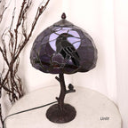 L50968 Raven Sitting on Bare Tree Branch