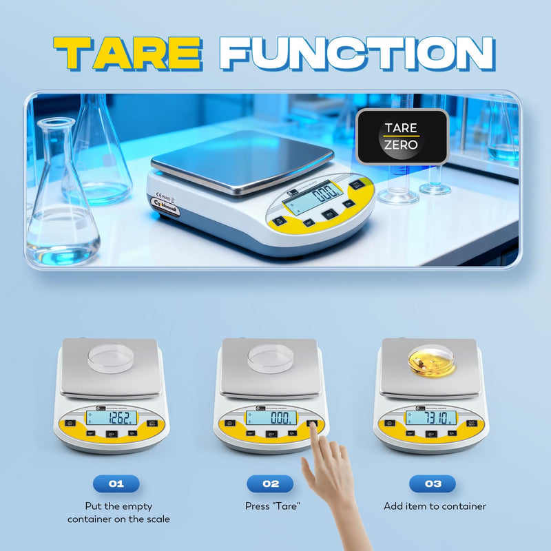 Lab Digital Scale 5KG 0.01g