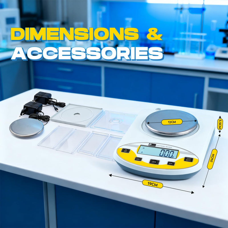 Lab Digital Scale 5KG 0.01g