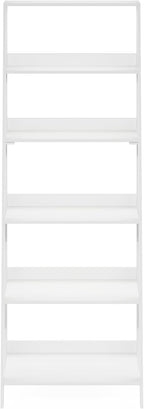 Ladder Bookcase Display Shelf 6-Tier