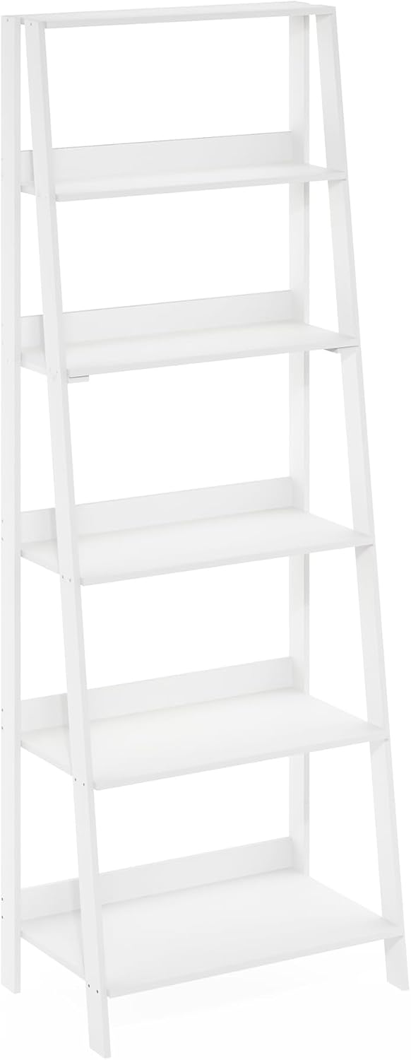 Ladder Bookcase Display Shelf 6-Tier