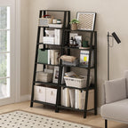 Ladder Bookcase Display Shelf 6-Tier
