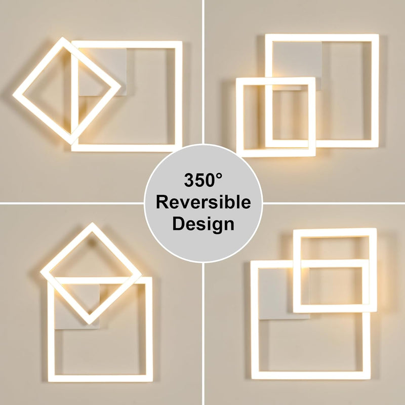 Ceiling Lamp LED Modern 52W 5850lm Light Acrylic