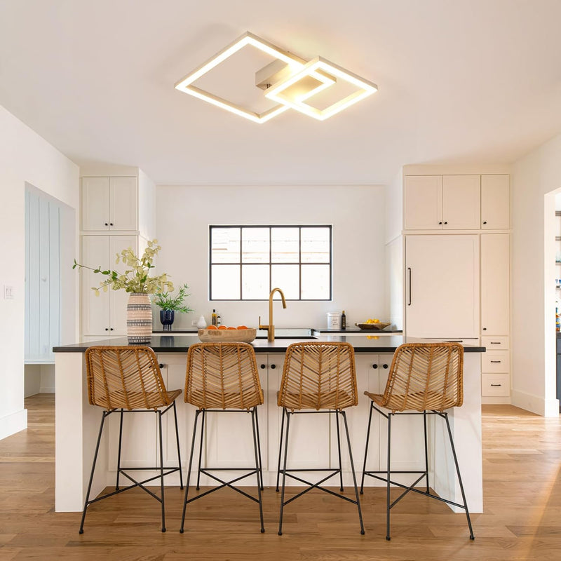 Ceiling Lamp LED Modern 52W 5850lm Light Acrylic