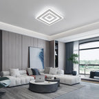 Lamp LED Modern 52W 5850lm Light Acrylic Squares