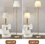 Lamp Set Two Bedside Lamps and Standing Modern (3 Pack)