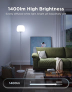 Lantern Floor Lamp Halo Gradient Rgbicww Smart Standing