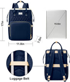Laptop Backpack for Women 15.6 Inch Stylish Rucksack