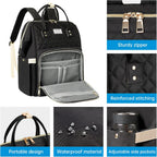 Laptop Backpack for Women 15.6 Inch Stylish Rucksack