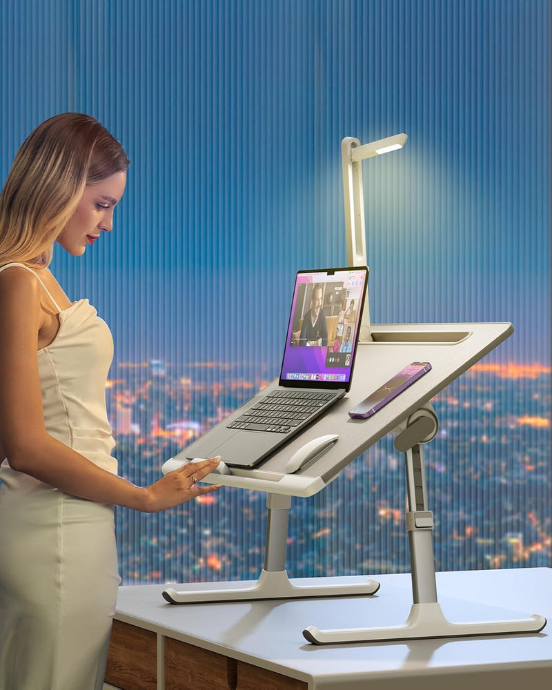 Laptop Bed Tray Desk with LED Light Xx-Large