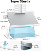 Laptop Bed Tray Desk X-Large Adjustable Table
