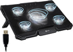 Laptop Cooling Pad New Version-5 Fans Cooler