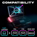 Laptop Cooling Pad New Version-5 Fans Cooler