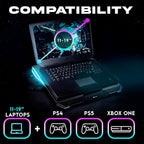 Laptop Cooling Pad New Version-5 Fans Cooler