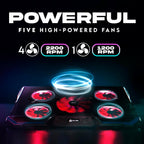 Laptop Cooling Pad New Version-5 Fans Cooler