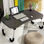 Laptop Desk Bed Stand Foldable Table Folding Breakfast