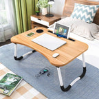 Laptop Desk Bed Stand Foldable Table Folding Breakfast
