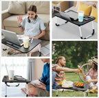 Laptop Desk Bed Stand Foldable Table Folding Breakfast