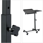Laptop Desk Height-Adjustable Computer Table Home Office Small