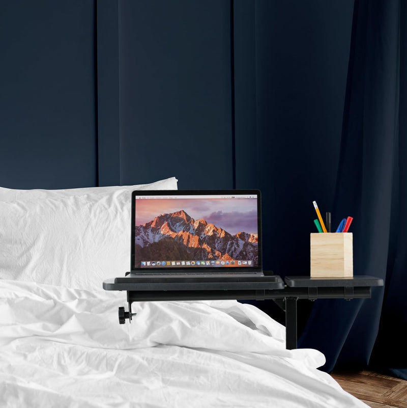 Laptop Desk Height-Adjustable Computer Table Home Office Small