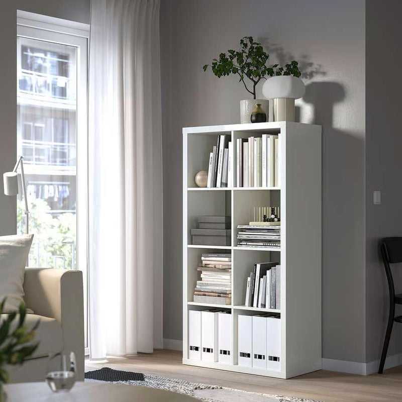 Large 8 Cube Rectangular Storage Shelf 77x39x147CM