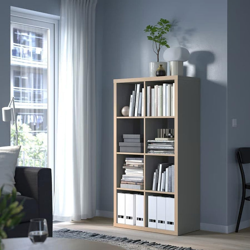 Large 8 Cube Rectangular Storage Shelf 77x39x147CM