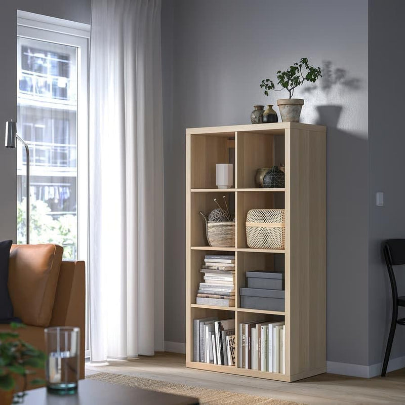 Large 8 Cube Rectangular Storage Shelf 77x39x147CM