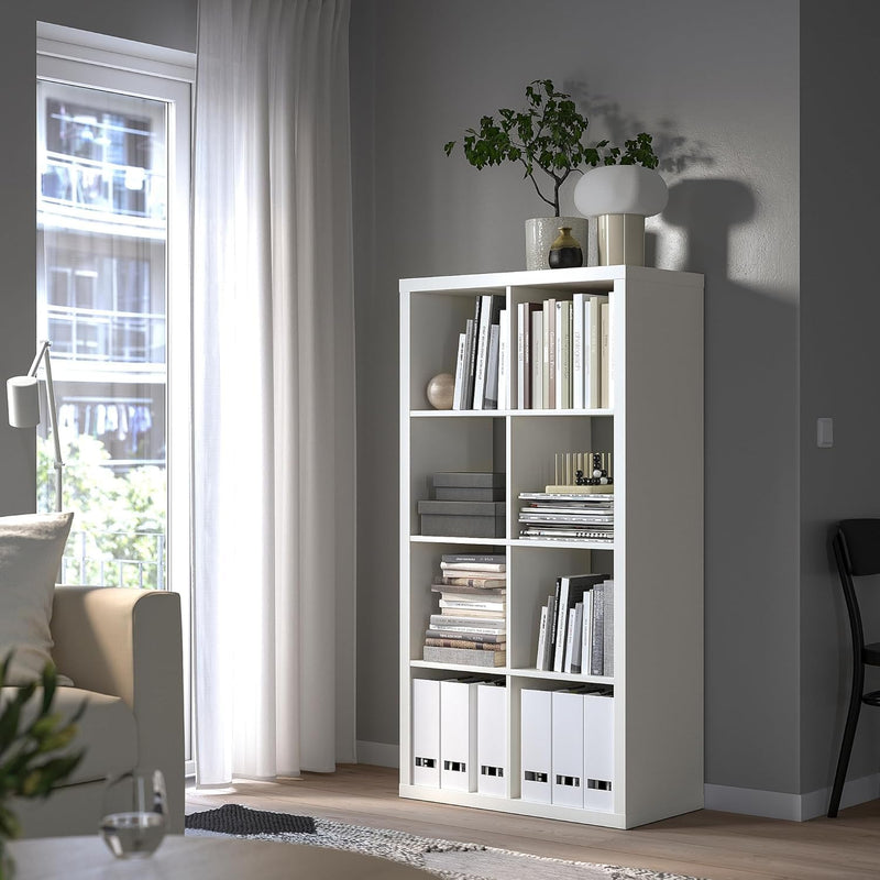 Large 8 Cube Rectangular Storage Shelf 77x39x147CM