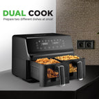 Large Air Fryer Dual Zone 8.3L Double