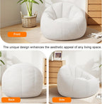 Large Bean Bag Chair for Adults Plush Round
