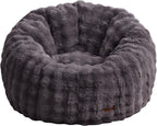 Large Beanbag Chair for Adults Donut-Shaped Oversized Sofa