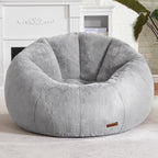 Large Beanbag Chair for Adults Donut-Shaped Oversized Sofa