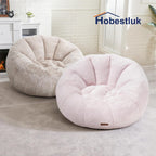 Large Beanbag Chair for Adults Donut-Shaped Oversized Sofa