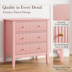 Large Bedside Table Bedroom 3 Drawer Chest