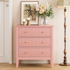 Large Bedside Table Bedroom 3 Drawer Chest