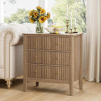 Large Bedside Table Bedroom 3 Drawer Chest