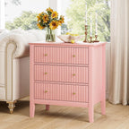 Large Bedside Table Bedroom 3 Drawer Chest