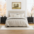 Large Bedside Table Bedroom 3 Drawer Chest