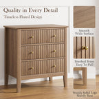 Large Bedside Table Bedroom 3 Drawer Chest