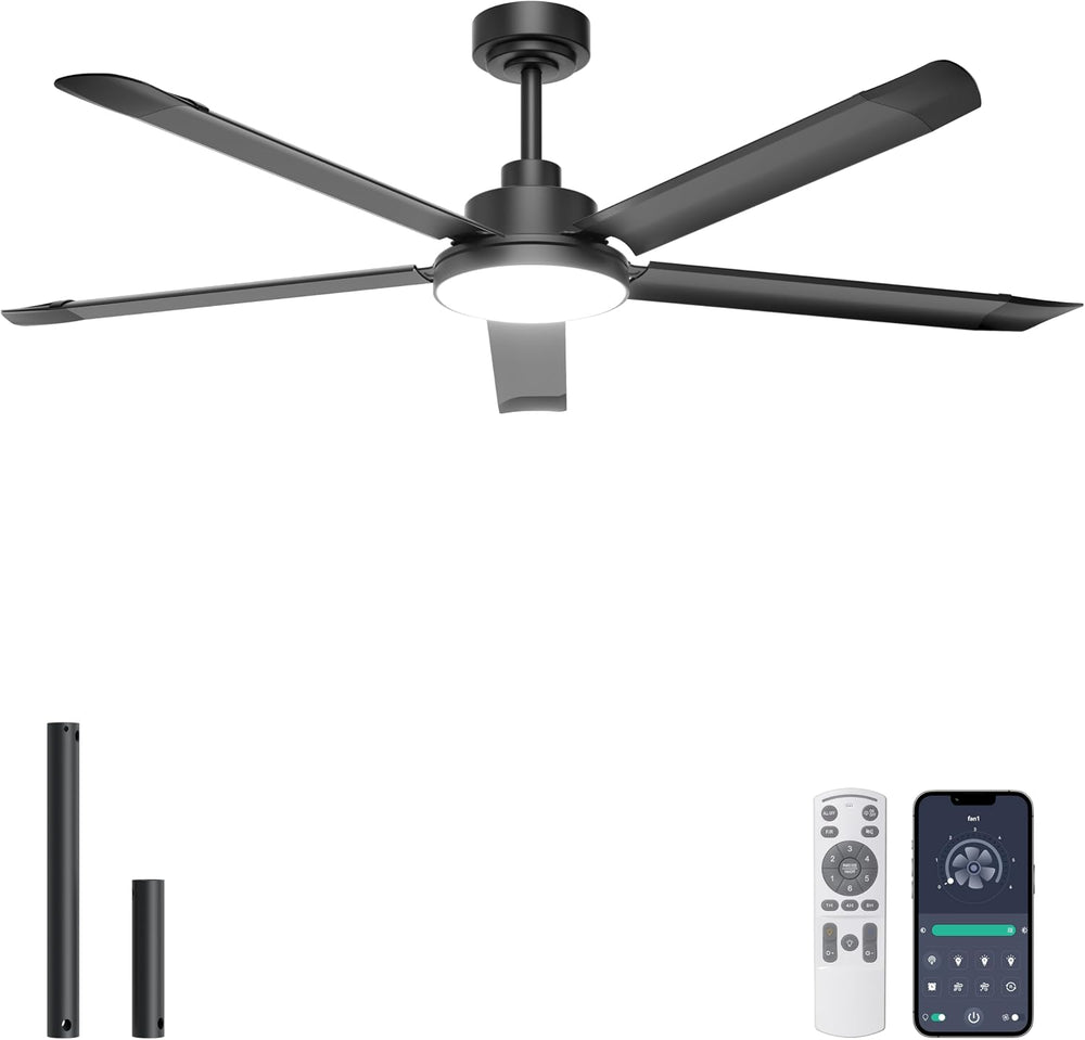 Large Ceiling Fans with Lights Remote
