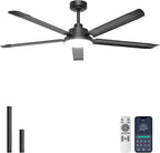 Large Ceiling Fans with Lights Remote