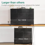 Large Chest of Drawers Bedroom 13 Fabric Steel