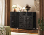 Large Chest of Drawers Bedroom 13 Fabric Steel