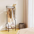 Large Coat Rack Stand Industrial with Hooks