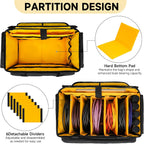 Large Dj Equipment Gig Bag Cable File Organiser