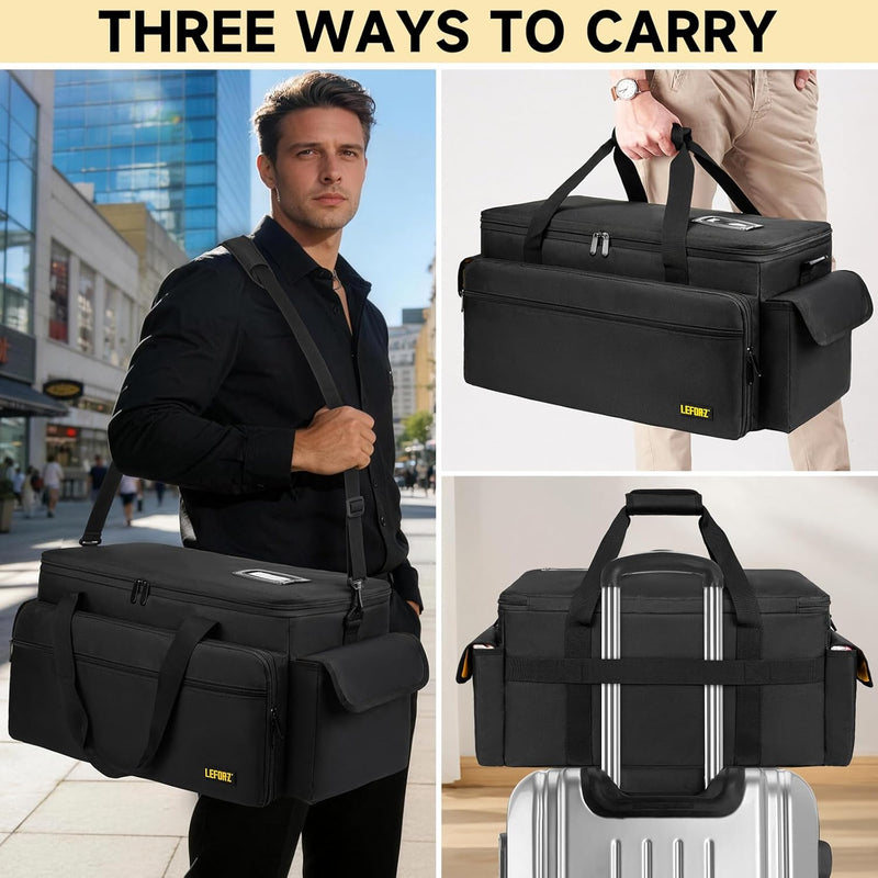 Large Dj Equipment Gig Bag Cable File Organiser