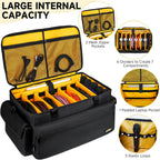 Large Dj Equipment Gig Bag Cable File Organiser