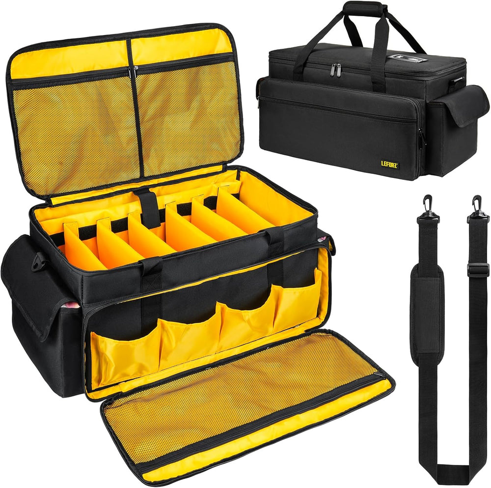 Large Dj Equipment Gig Bag Cable File Organiser