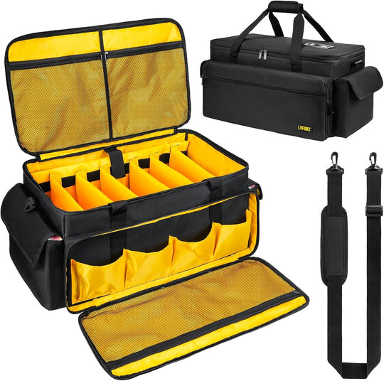 Large Dj Equipment Gig Bag Cable File Organizer