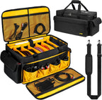 Large Dj Equipment Gig Bag Cable File Organiser
